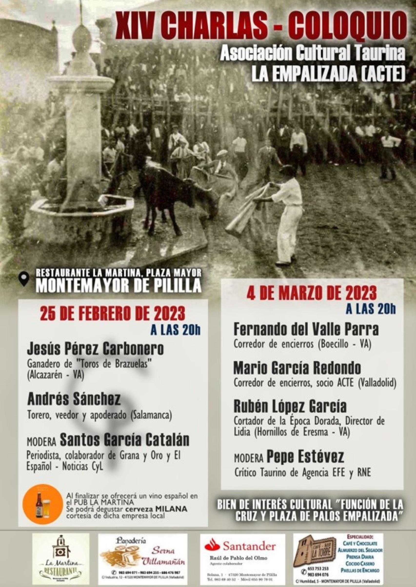 Cartel de las charlas