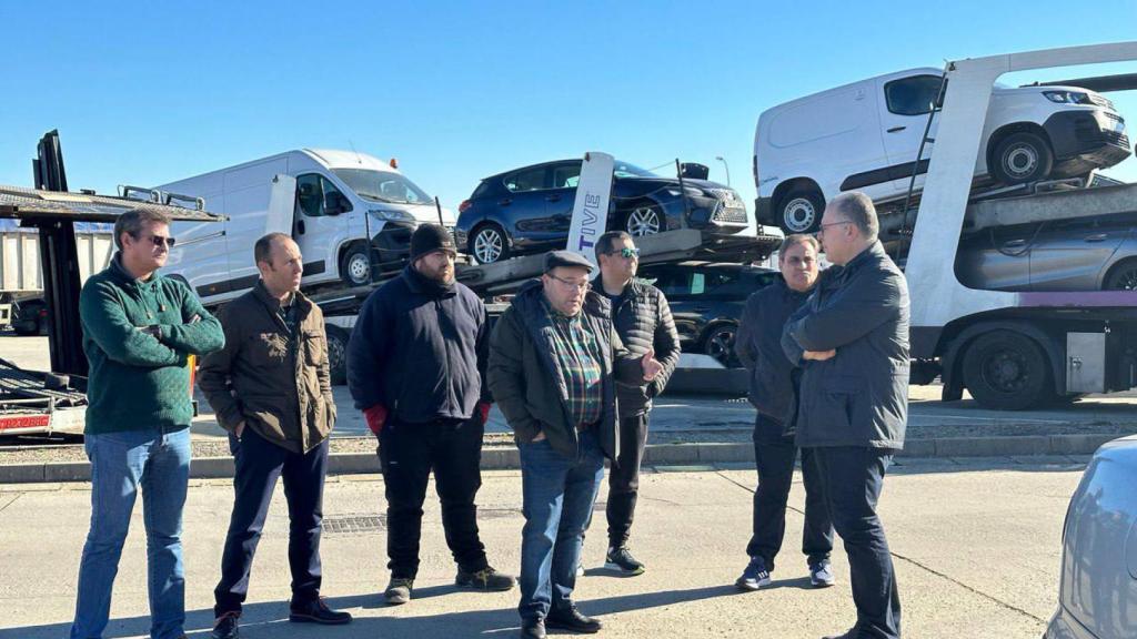 Jesús María Prada se reúne con la Asociación de Transportistas de Zamora