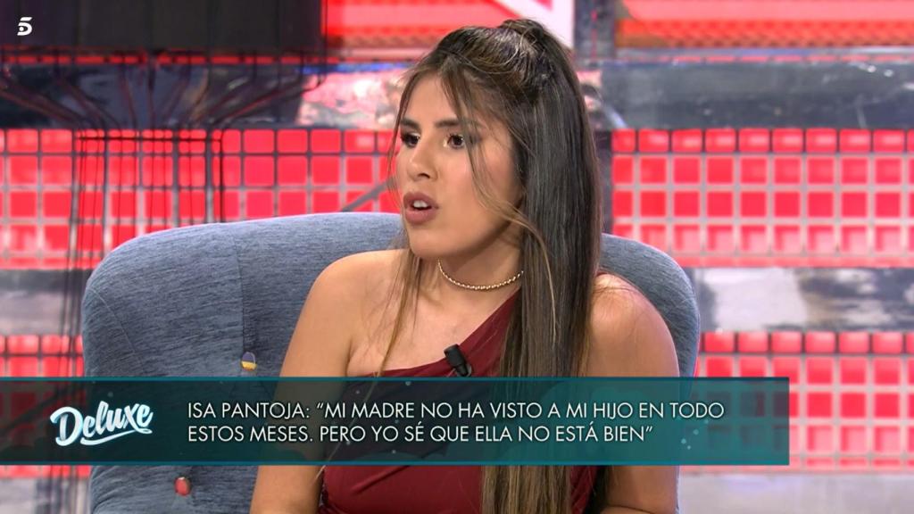 Isa Pantoja en 'Viernes Deluxe'.