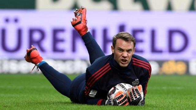 Manuel Neuer, con el Bayern Múnich