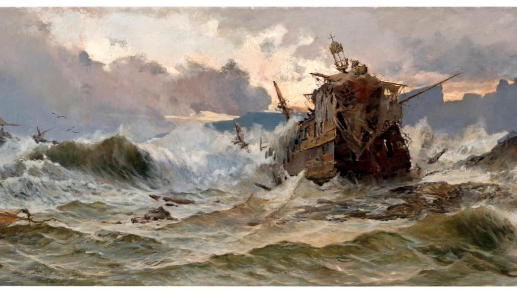 'La Invencible' (1892), óleo sobre lienzo de José Gartner de la Peña. Fuente: Museo del Prado