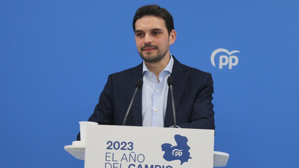 Santiago Serrano, portavoz del PP de Castilla-La Mancha. Foto: PP CLM.