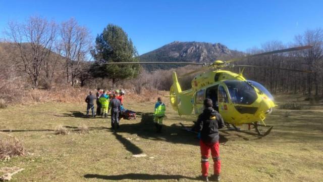 Herida grave una mujer de 60 años por una cornada de vaca en Bustarviejo