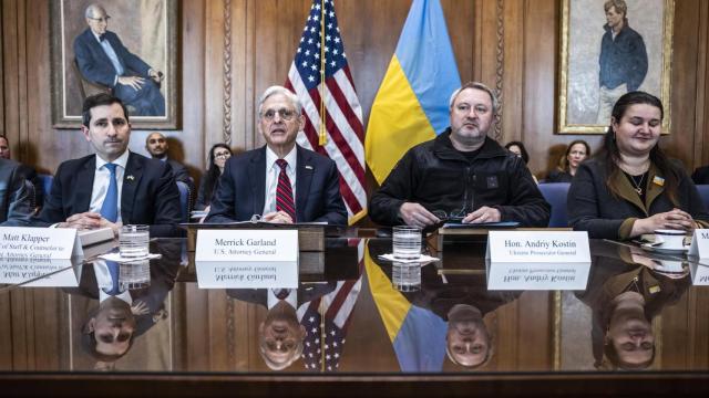 Merrick Garland, fiscal general de EEUU, en el acto de Washington, el 04 de febrero de 2023.