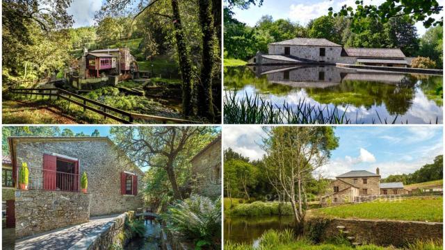 Molinos-vivienda a la venta en Galicia.