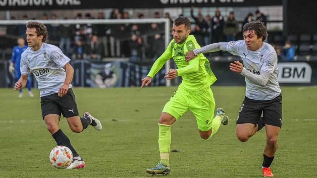 Momento del partido del Intercity.