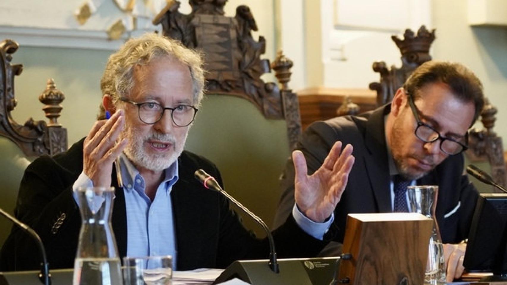 Manuel Saravia y Óscar Puente