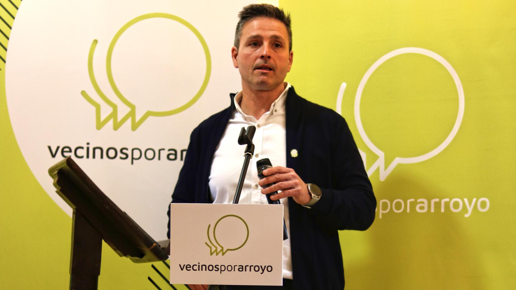 Antonio Olmo, candidato de Vecinos por Arroyo