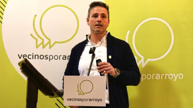 Antonio Olmo, candidato de Vecinos por Arroyo