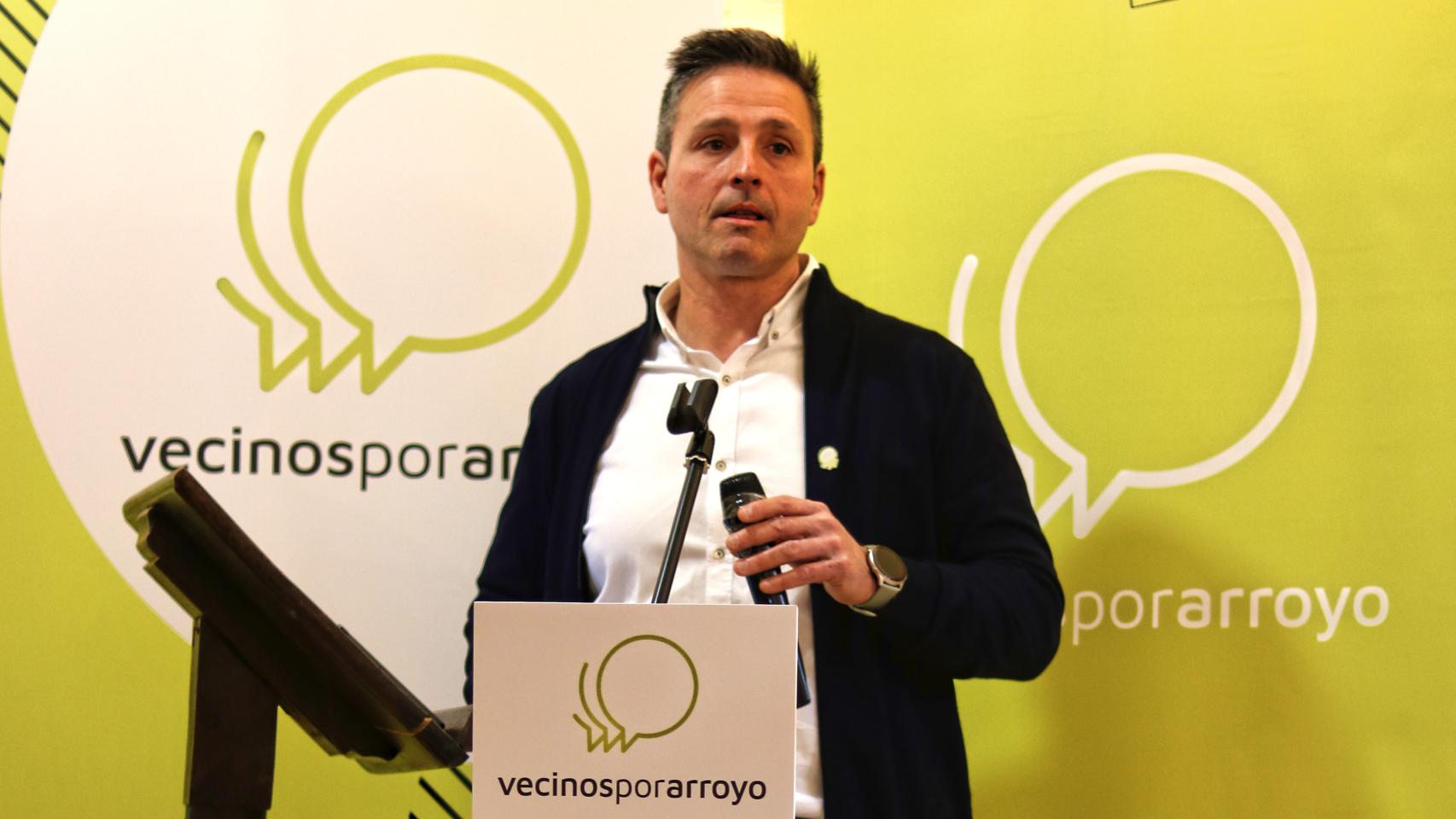 Antonio Olmo, líder de Vecinos por Arroyo.