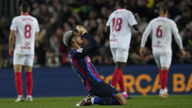 Araújo se lamenta de una ocasión fallada.