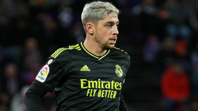 Fede Valverde, en un partido del Real Madrid de la temporada 2022/2023