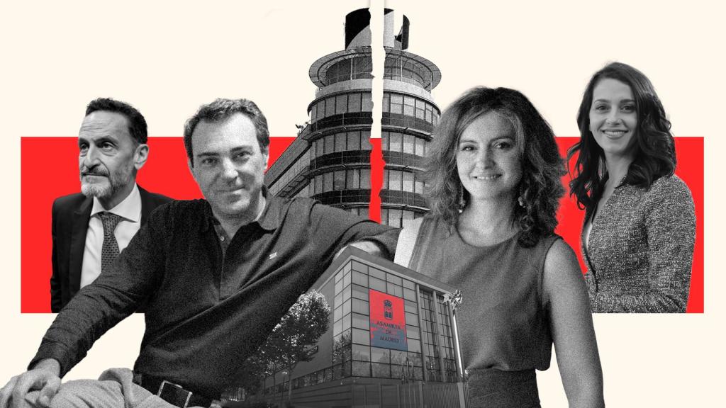Edmundo Bal, Juan Carlos Bermejo, Aruca Gómez e Inés Arrimadas.