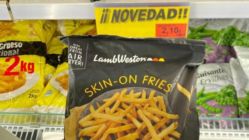 Patatas freidora.