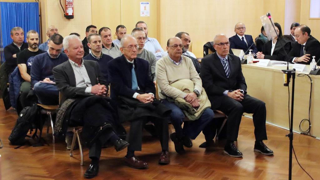 Momento del juicio en León