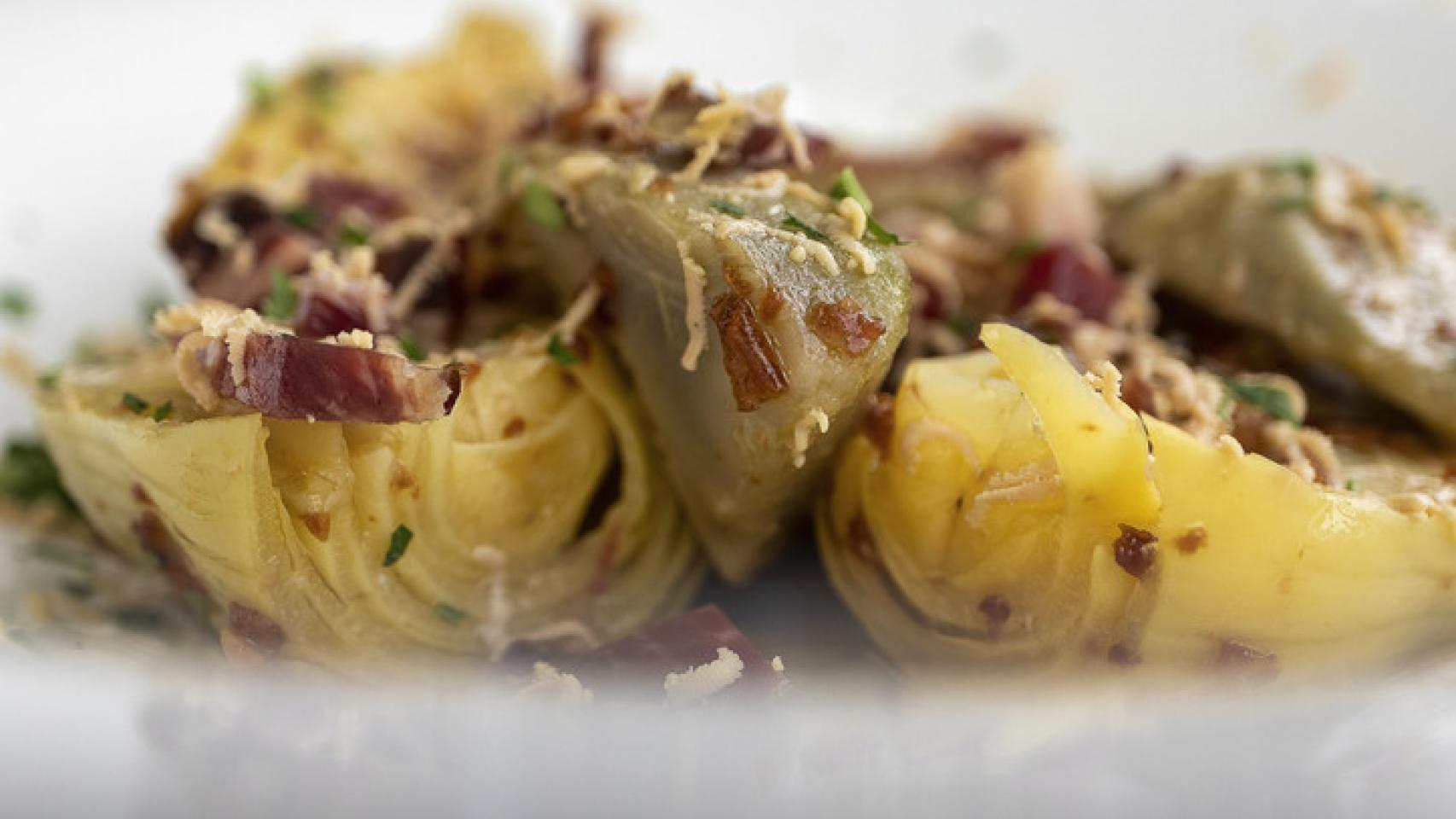 Receta de alcachofas al microondas.