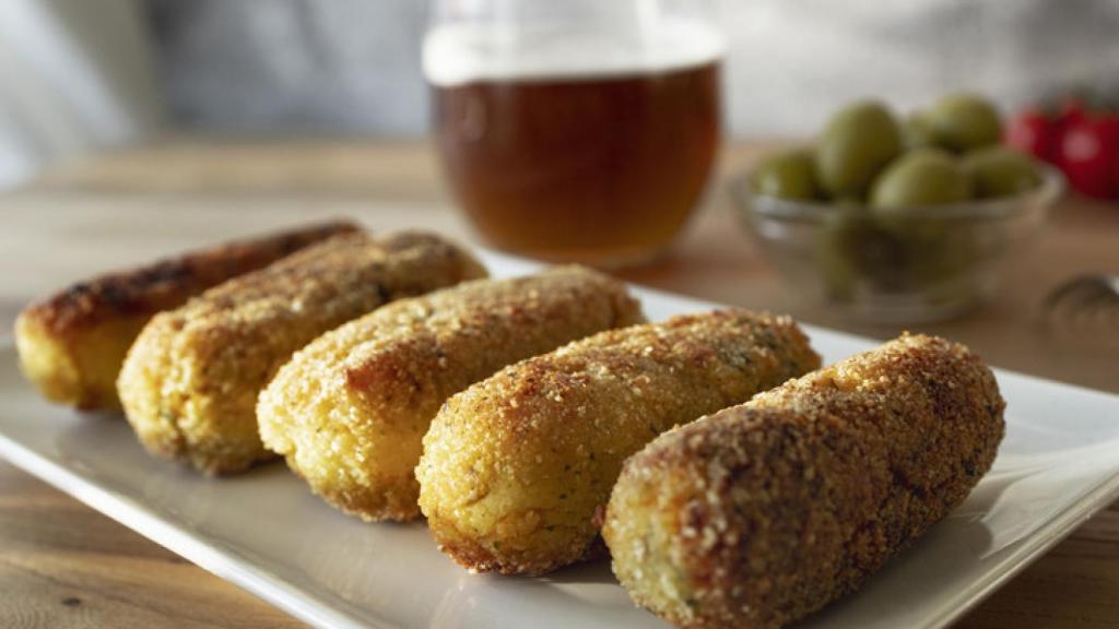 Receta de croquetas de jamón de Martín Berasategui.