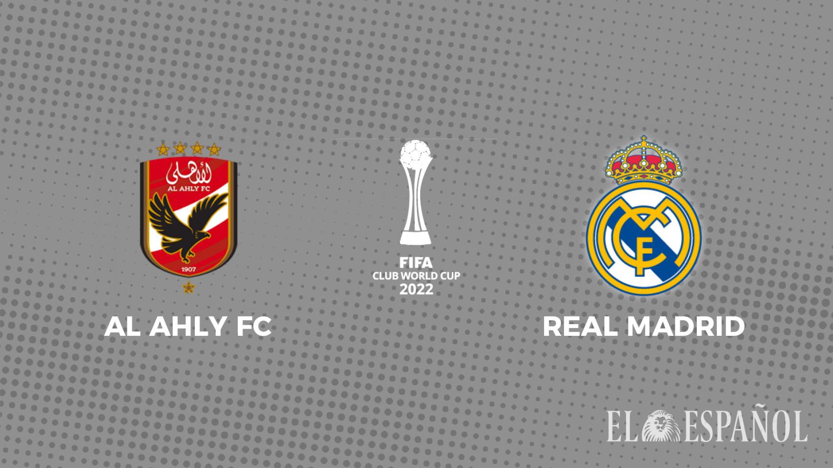 Cartel del partido Al Ahly - Real Madrid del Mundial de Clubes 2023