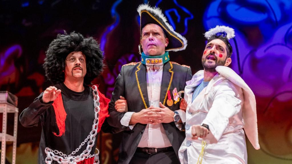Una imagen del cuarteto malagueño, que lo ha petado esta noche.