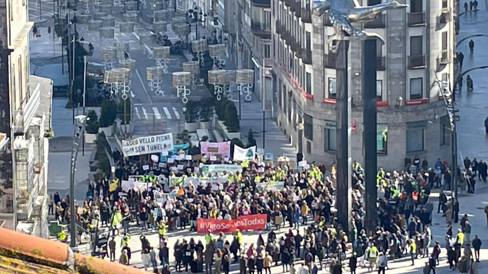 Imagen remitida a los medios por el Concello.
