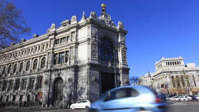 Fachada del Banco de España