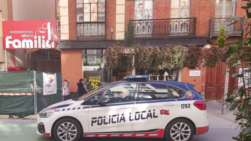 La Policía Local de León en imagen de archivo