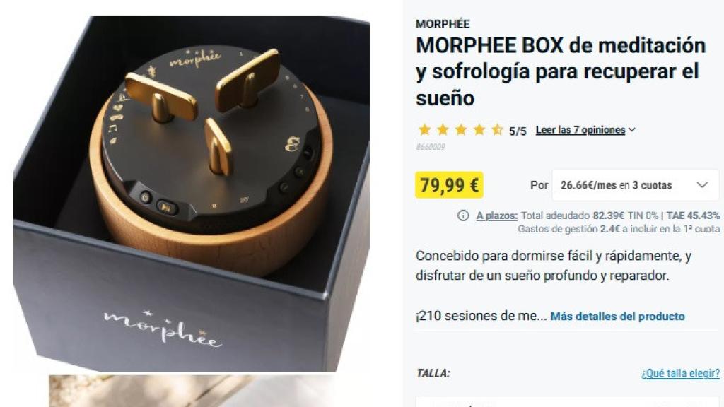 Caja música meditación.