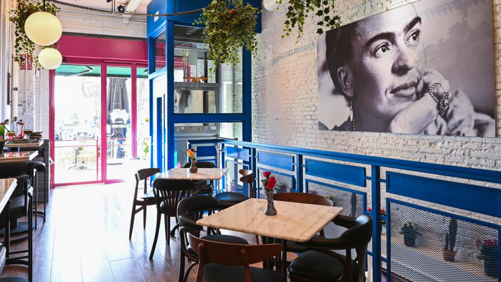 El salón de la Gastro Galería Frida Íntima.