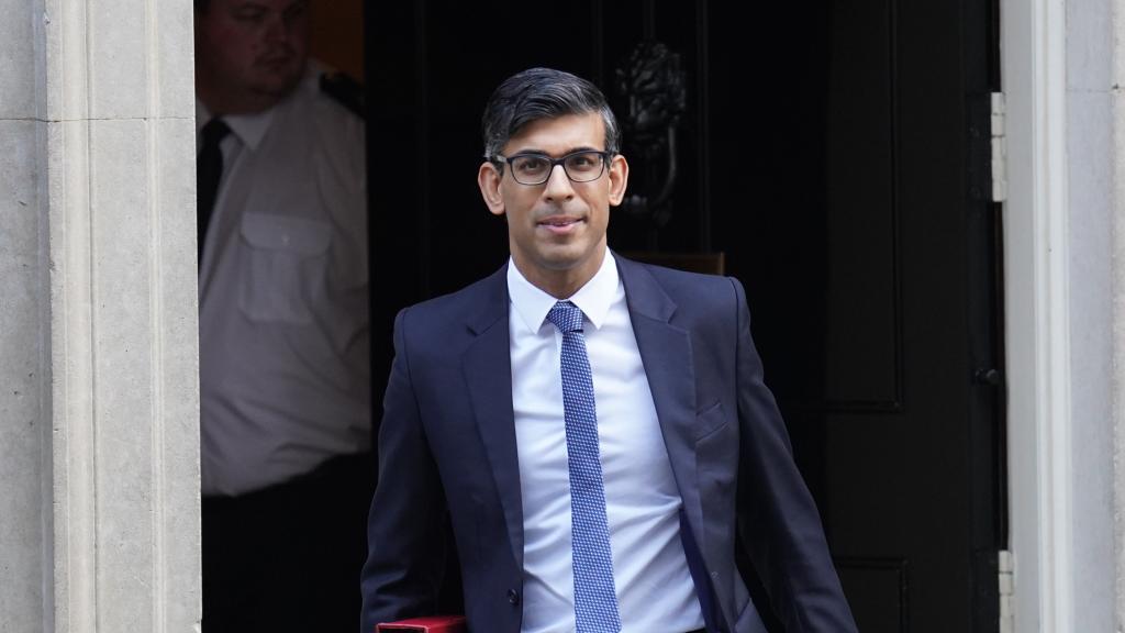 El primer ministro de Reino Unido, Rishi Sunak.