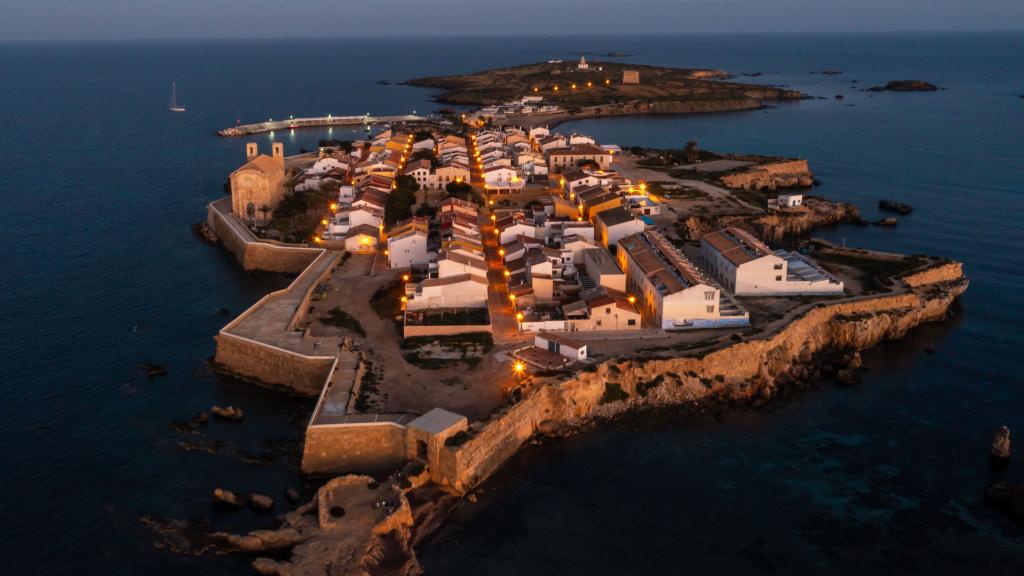Panorámica de la isla de Tabarca.