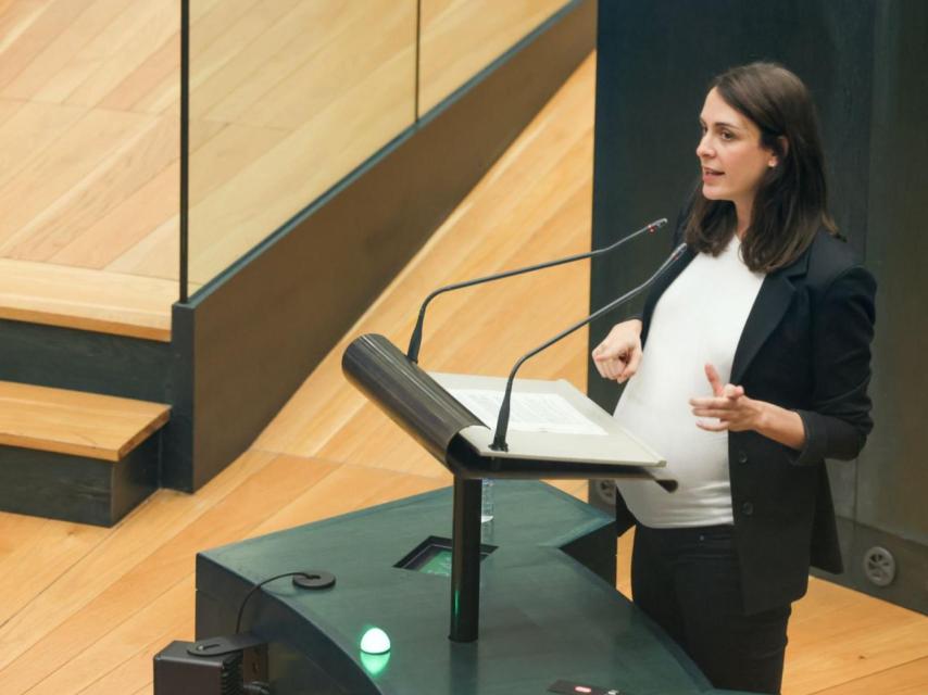 Rita Maestre ha trabajado hasta el último día gracias al buen embarazo que ha tenido.