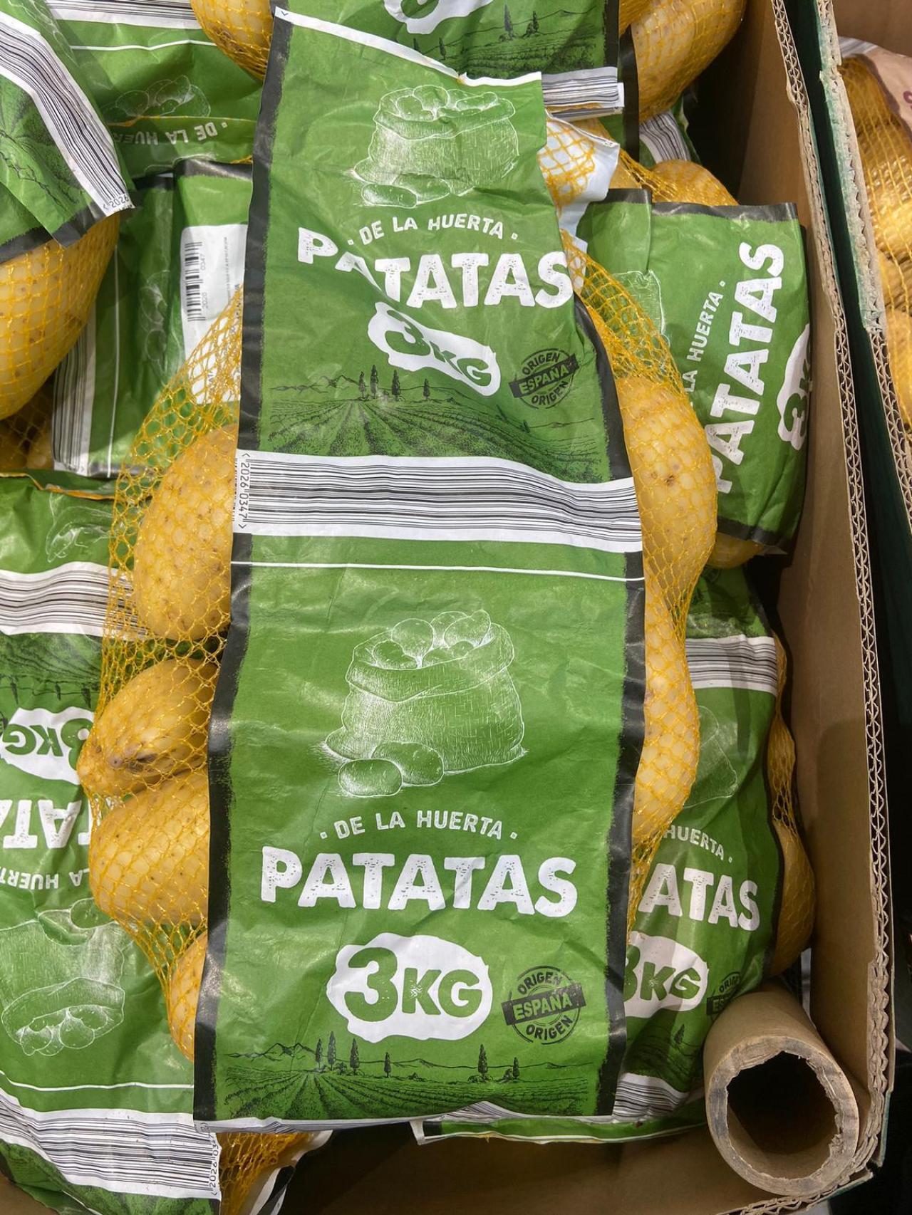 Bolsa de patatas.