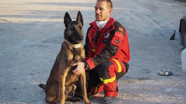 Sergio y Titán, en otra actuación.