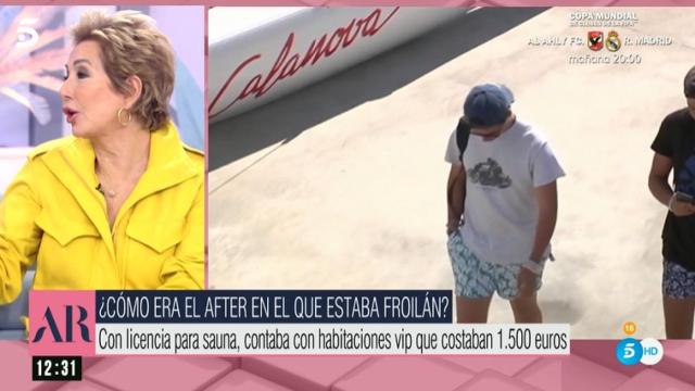 Ana Rosa Quintana, tajante con Joaquín Prat: En este plató no hay drogas