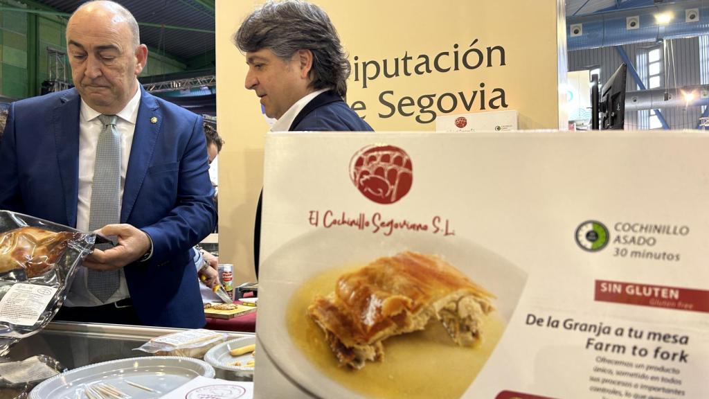El presidente de la Diputación de Segovia, Miguel Ángel de Vicente, en Málaga.