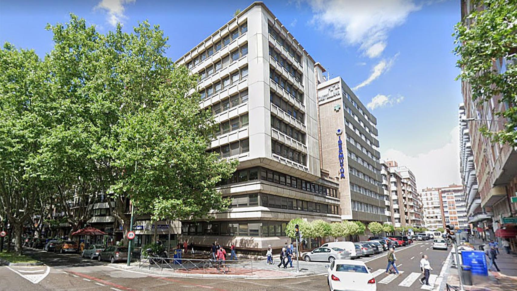 El edificio de Ibermutua a la venta en Valladolid
