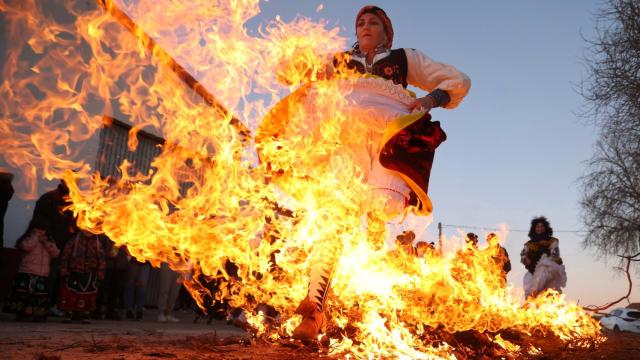 Salto del piorno en Andavías
