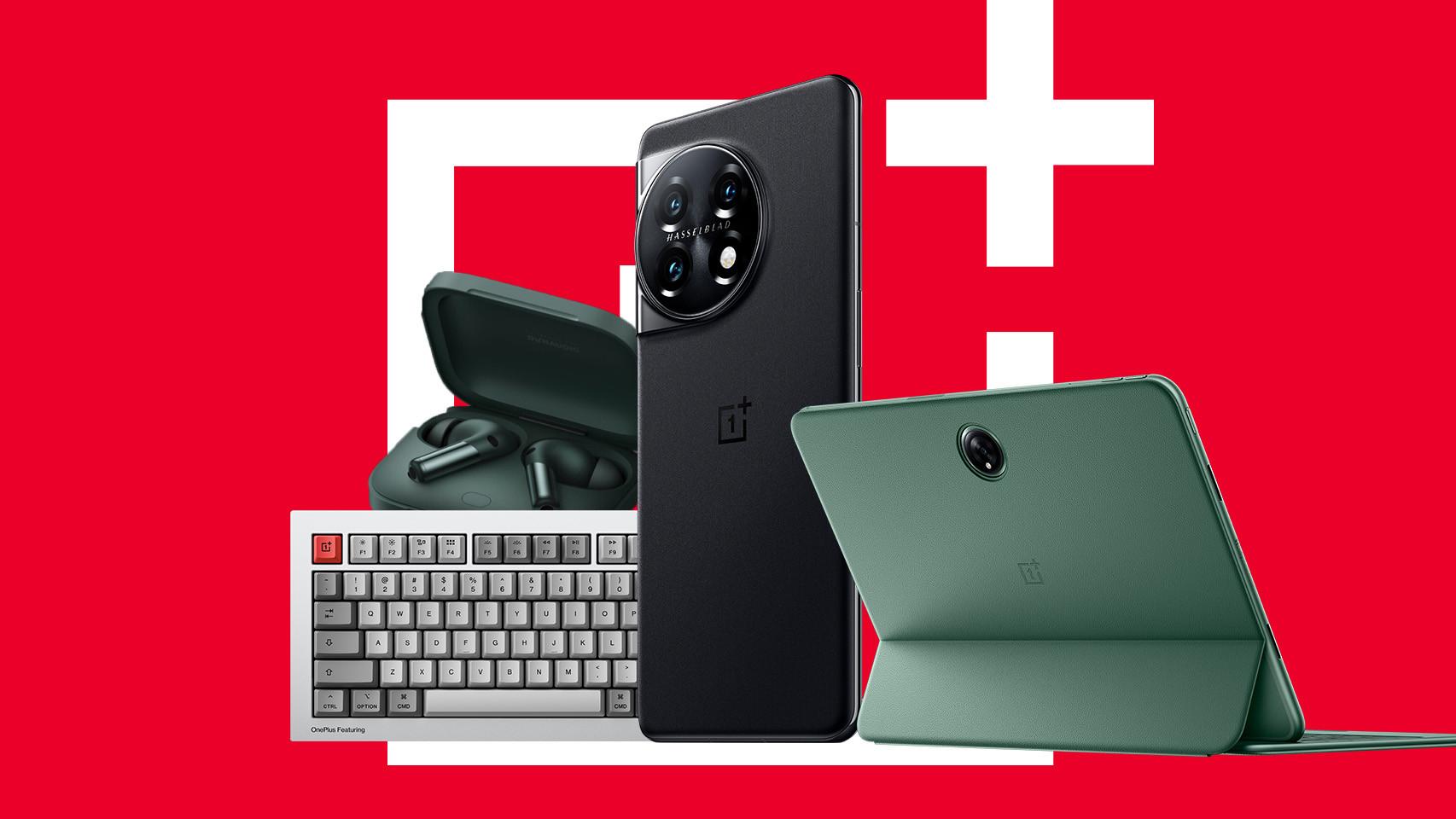 Todos los dispositivos presentados de OnePlus.