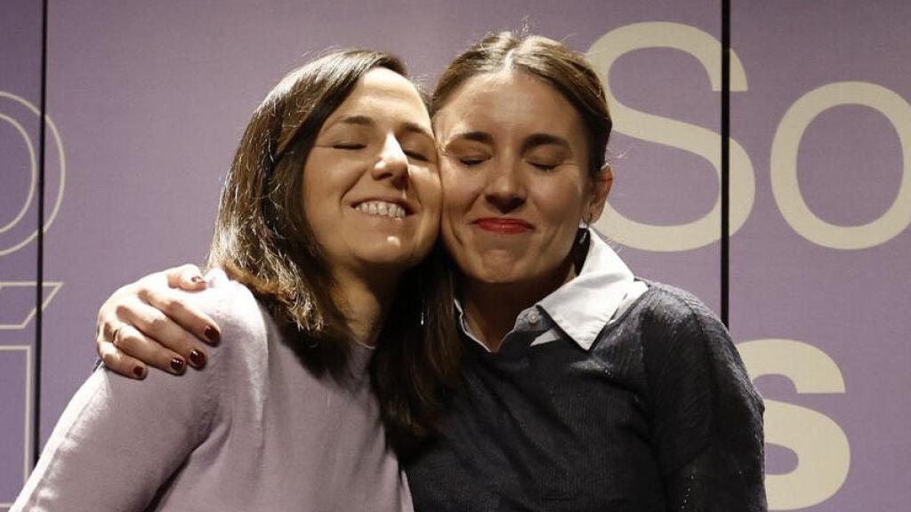 Belarra y Montero en la imagen que ha suscitado la polémica.