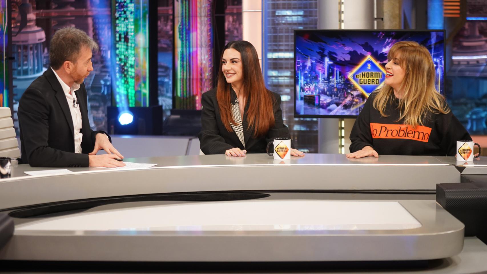 Pablo Motos en ‘El Hormiguero’ con Miren Ibarguren y Pepa Charro
