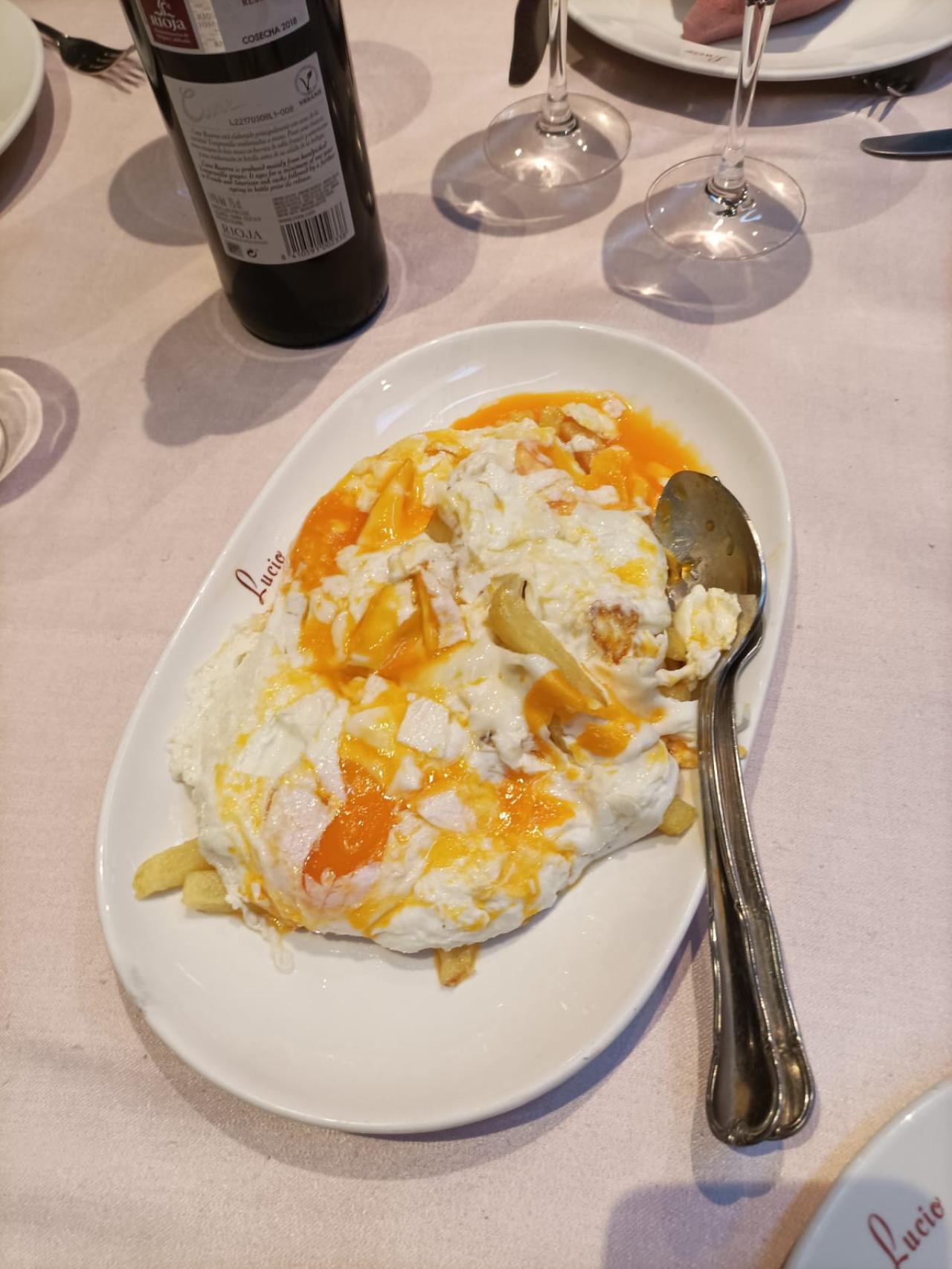 Los huevos rotos de Lucio Blázquez.
