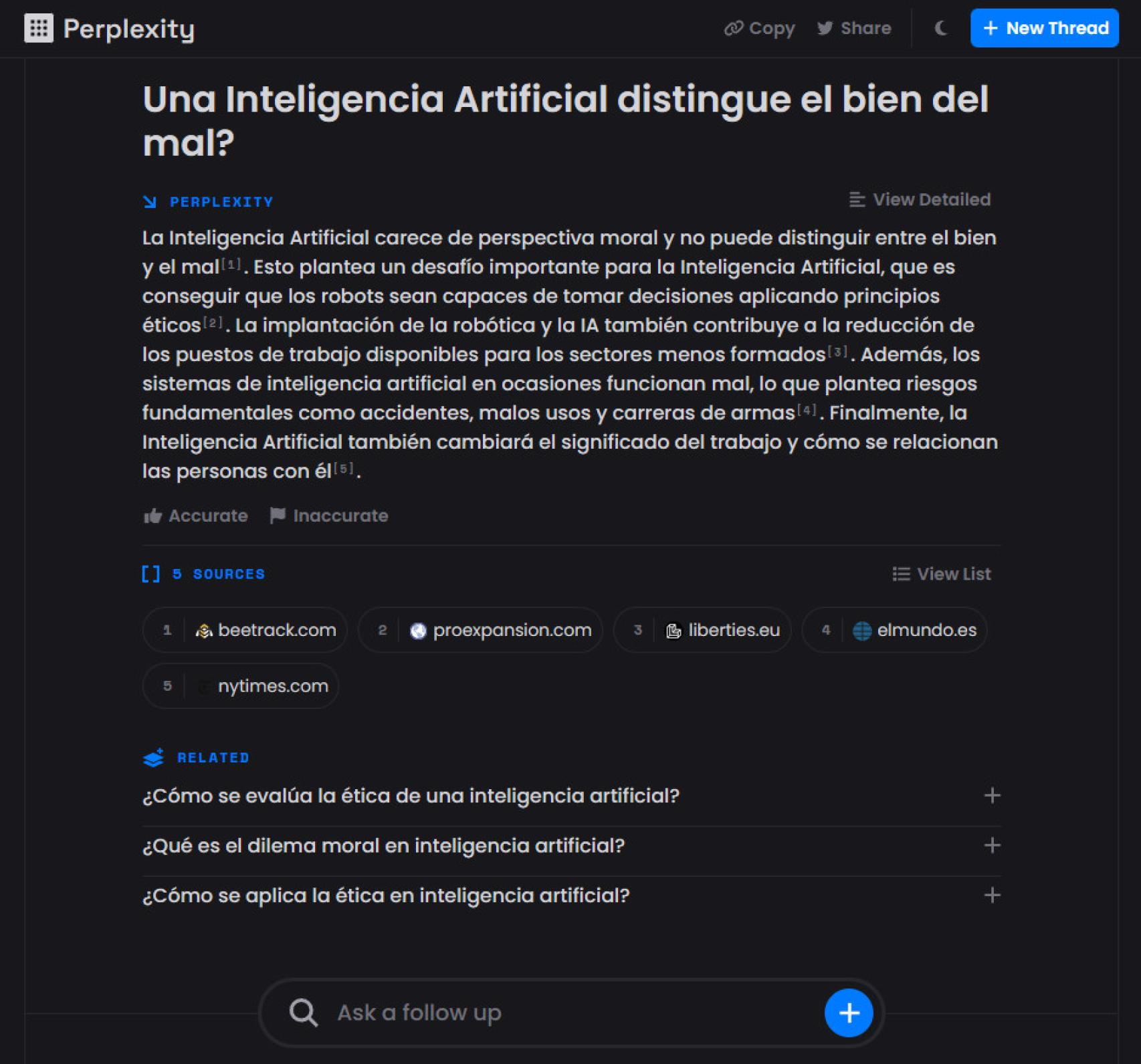 Pregunta Perplexity