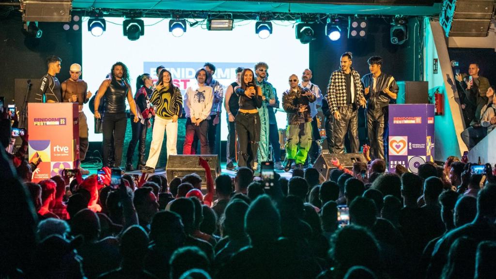 Sofía Martín en el Euroclub.