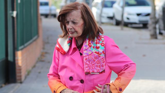 La presentadora María Teresa Campos en una fotografía tomada en Madrid, en noviembre de 2021.
