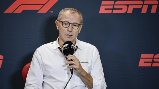 Stefano Domenicali, durante el Gran Premio de Estados Unidos.