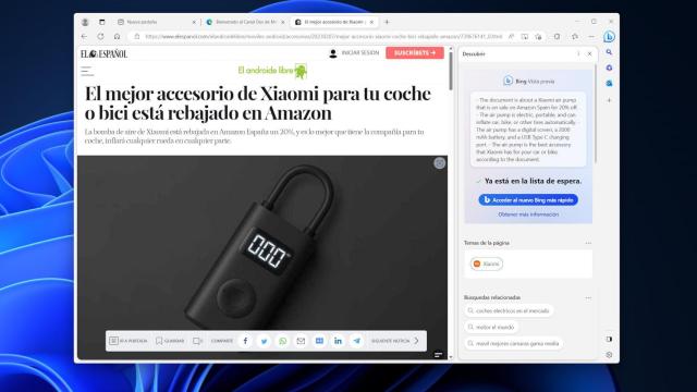 El nuevo navegador Edge con ChatGPT integrado