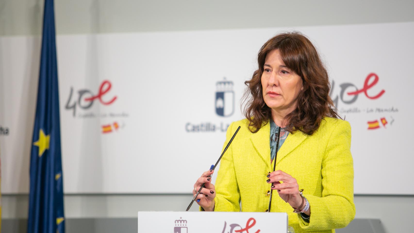 Portavoz del Gobierno regional, Blanca Fernández