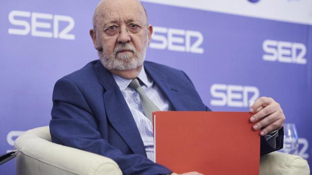 El presidente del CIS, José Félix Tezanos, en un acto organizado por la Cadena Ser en octubre de 2023.