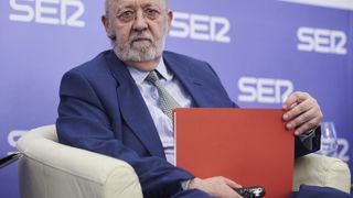 El presidente del CIS, José Félix Tezanos, el pasado 14 de octubre en un acto organizado por la Cadena Ser.