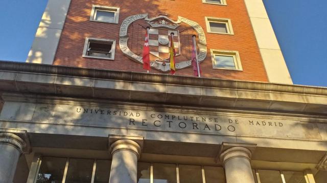 El rectorado de la Complutense.